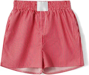 Y2k Women Gingham Boxer Shorts Low Rise Micro Pajamas PJ Sleep Short Pants Plaid Sleepwear Sleeping Lounge Bottoms
