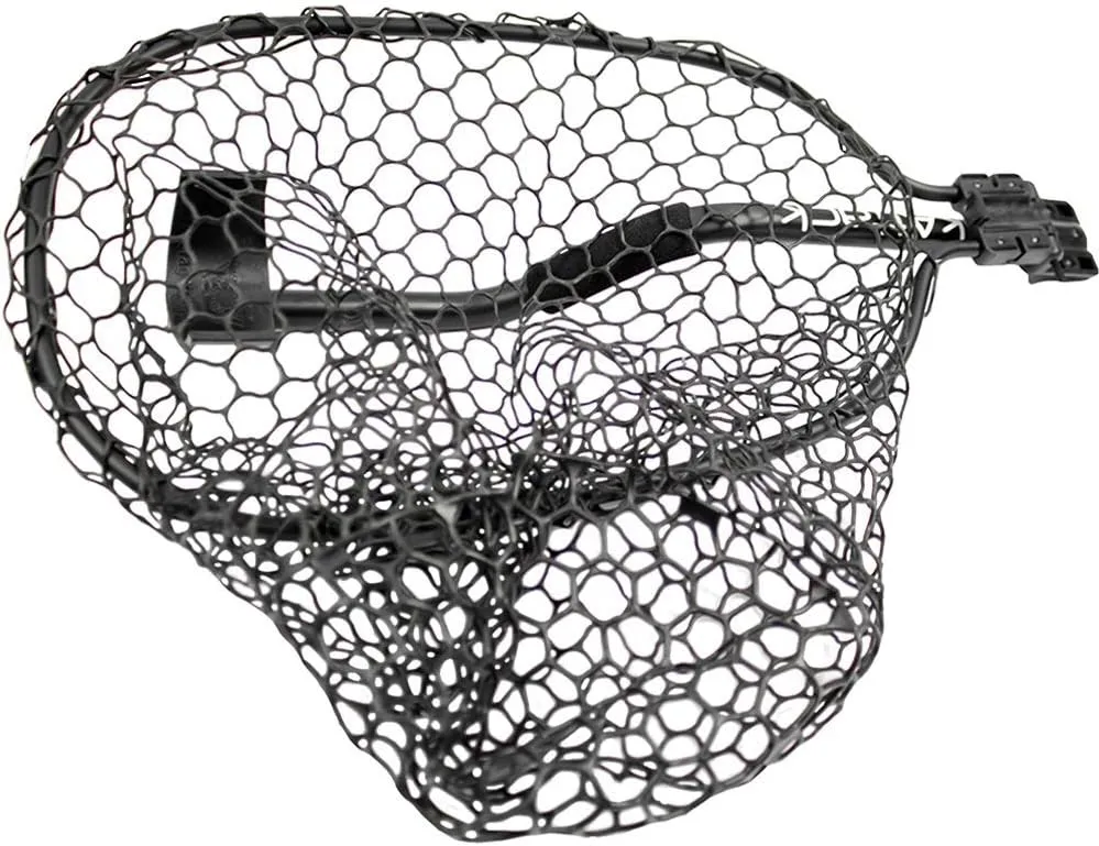YakAttack Leverage Landing Net - Size & Style Options | Folding Kayak Fishing Net with Forearm Grip | Full Rubber Netting | Collapsible & Track Mount Compatible | Compact Design - Stability & Control