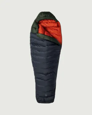Zenter -3°C Down Sleeping Bag - Regular - Black Stingray/Dark Moss