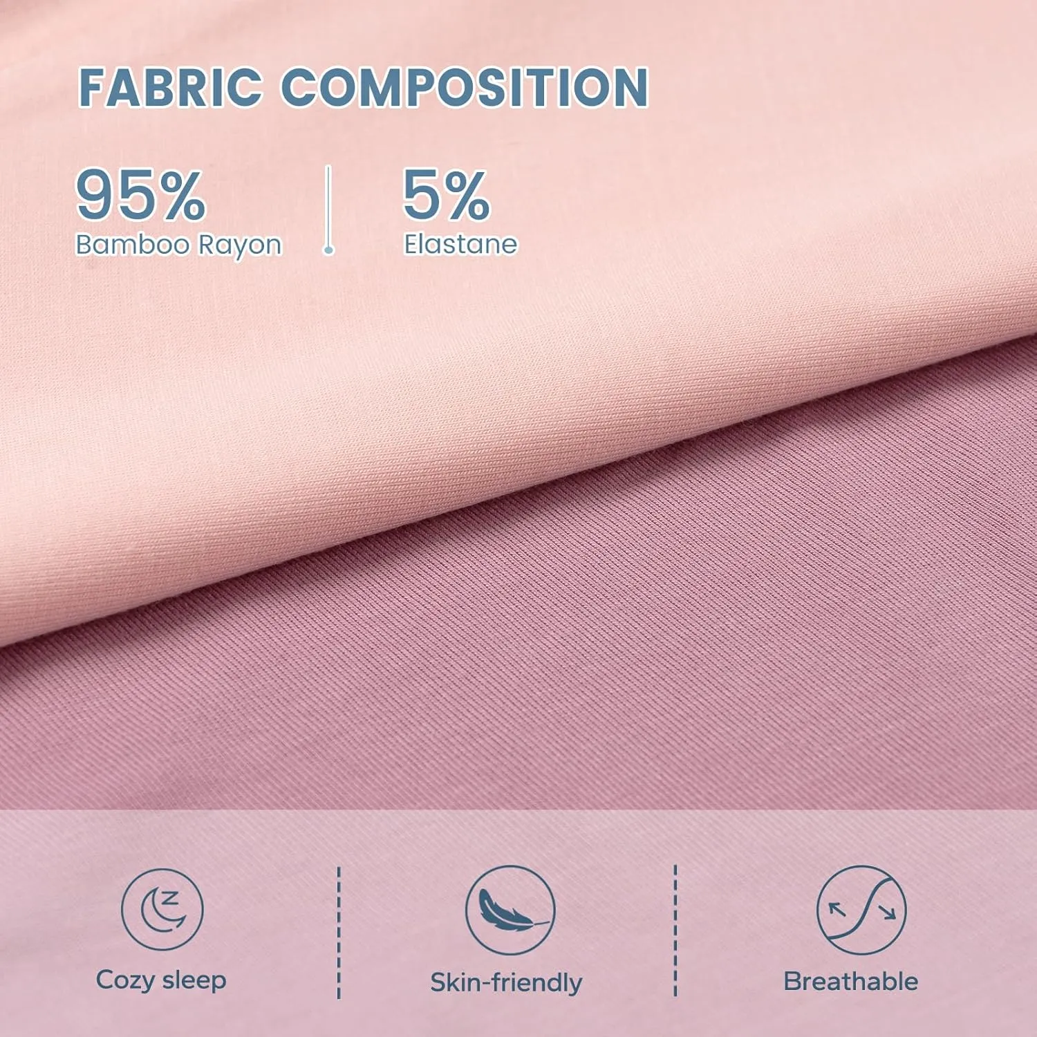 ZIGJOY Shark-Fin Transition Swaddle - 0.5 Tog Rayon Made from Bamboo Sleep Sack Soft Transitional Swaddle Baby Wearable Blanket with 2-Way Zipper, Pink&Purple, 6-12 Months